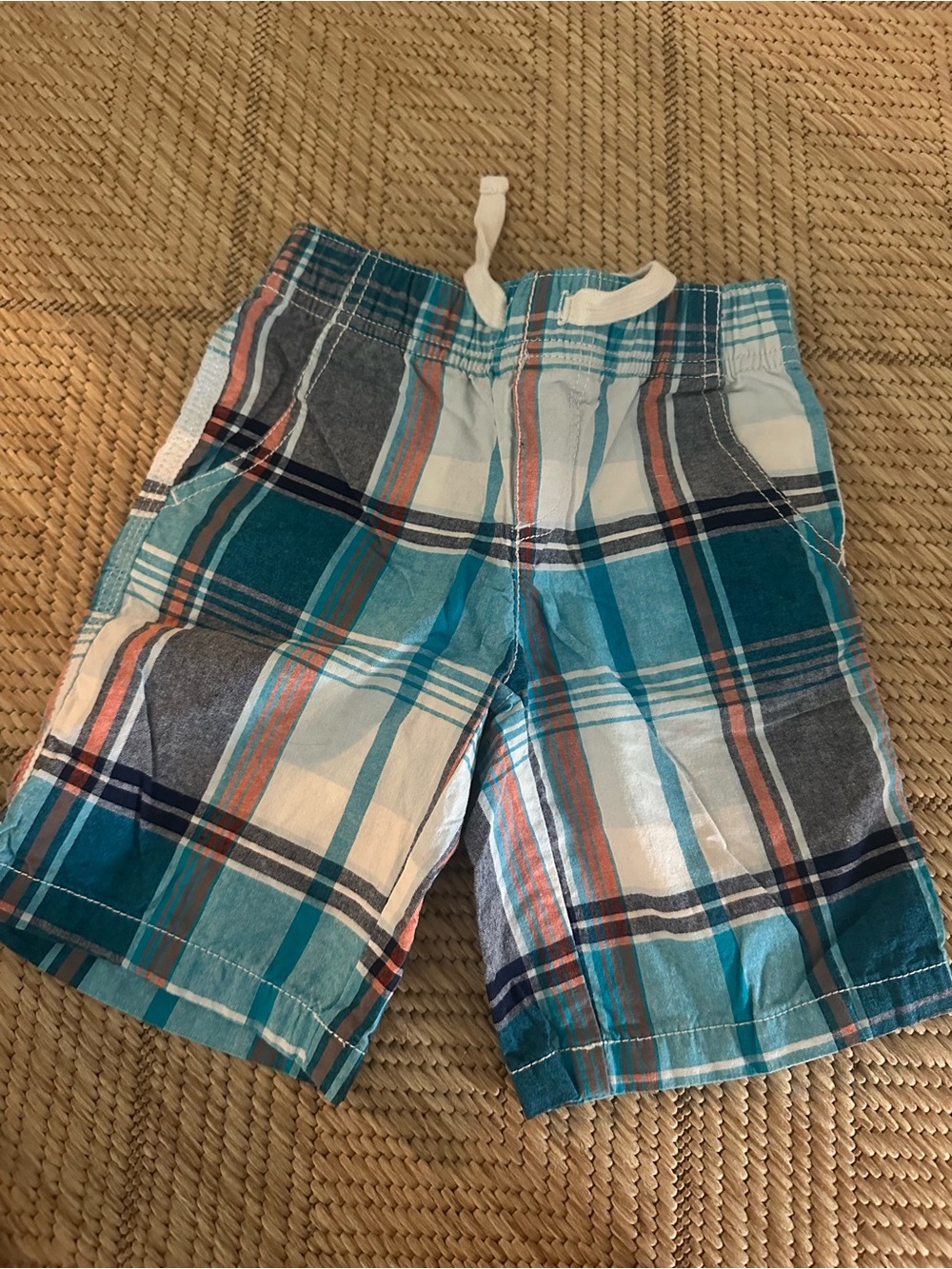 Crazy 8 Toddler Boys Plaid Shorts